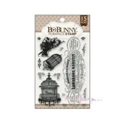 Bon marché 😀 Tampon Transparent Tampons Transparents - Bo Bunny - Cages 🛒