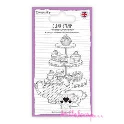 Sortie 😉 Tampon Transparent - Dovecraft - Afternoon Tea 😀