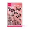 Vente flash 🛒 Tampon Transparent Marianne Design - Papillons - 7 Pièces 🎉