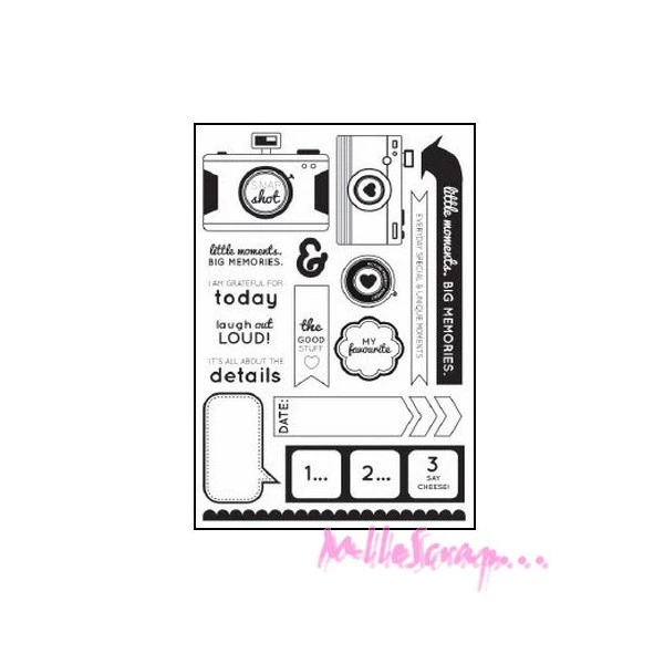 Tout neuf 👍 Tampon Transparent Tampons Transparents - Happy Snaps - Kaisercraft -16 Pièces 🎉 1 Tout neuf 👍 Tampon Transparent Tampons Transparents - Happy Snaps - Kaisercraft -16 Pièces 🎉