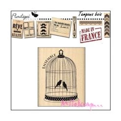 Top 10 😀 Tampon Bois - Florilèges Design - Petite Cage ⭐