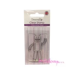 Acheter 👏 Tampon Transparent Robot - Dovecraft ⭐