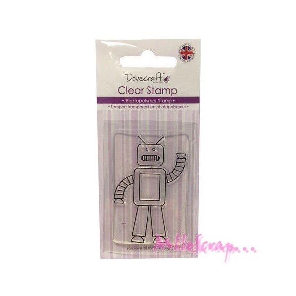 Acheter 👏 Tampon Transparent Robot - Dovecraft ⭐ 1 Acheter 👏 Tampon Transparent Robot - Dovecraft ⭐