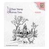 Bon marché 🔔 Tampon Transparent Clear Stamp Scrapbooking Nellie's Choice CERF EGLISE 027 😍