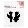Tout neuf ❤️ Tampon Transparent Clear Stamp Scrapbooking Nellie's Choice ANGE NOEL 008 😍