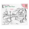 Sortie 👍 Tampon Transparent Clear Stamp Scrapbooking Nellie's Choice PARC EN HIVER 016 🛒