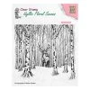 Meilleure affaire 🥰 Tampon Transparent Clear Stamp Scrapbooking Nellie's Choice CERF DANS FORET 017 🛒