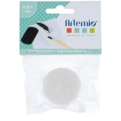Budget 🤩 Artemio Kit Tampon Gomme à Graver Pour Tampon Ø 3,5 Cm 🎉