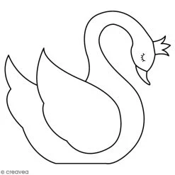 Sortie ❤️ Tampon Bois Lovely Swan Artemio - Cygne - 5 X 5 Cm 🔥