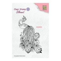 Acheter 🌟 Nellie Snellen Tampon Transparent Clear Stamp Scrapbooking Nellie S Choice OISEAU PAON 044 👏