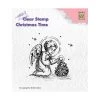 Sortie 🔥 Tampon Transparent Clear Stamp Scrapbooking Nellie's Choice ANGE SAPIN NOEL ⌛