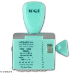 Grosses soldes 👏 Draeger By Toga Tampon à Molette Toga - Organisation - 12 Messages ⭐ -Tampons scrap Soldes unnamed file 1143