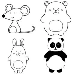 Meilleur prix ⌛ Artemio Tampon Bois Kit 4 Tampons Bois - Animaux Adorables 😍