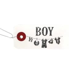 Meilleur prix 🔥 Artemio Etiquettes Blanches + Tampon Bois Boy 🛒