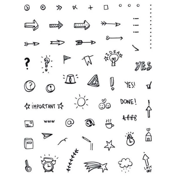 Tout neuf 💯 Draeger By Toga Tampon Transparent Tampons Transparents Icones Pour Bullet Journal - 14 X 18 Cm ⭐ 1 Tout neuf 💯 Draeger By Toga Tampon Transparent Tampons Transparents Icones Pour Bullet Journal - 14 X 18 Cm ⭐