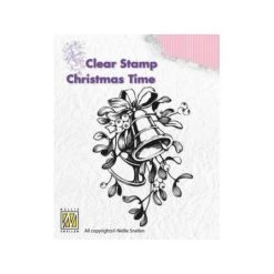 Remise 😀 Tampon Transparent Clear Stamp Scrapbooking NELLIE'S CHOICE CLOCHE ❤️