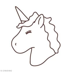 Meilleure affaire ✨ Tampon Bois Tampon En Bois Graine Créative - Licorne - 4,5 X 4,5 Cm 💯