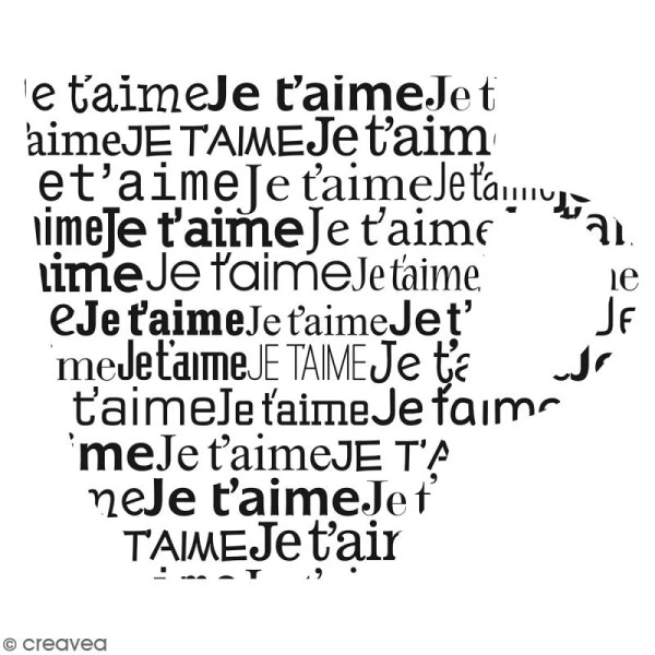 Promo ⭐ Artemio Tampon Bois Tasse Je T'aime - 4,5 X 5,6 Cm 👏 1 Promo ⭐ Artemio Tampon Bois Tasse Je T'aime - 4,5 X 5,6 Cm 👏