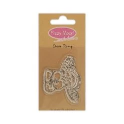 Meilleure vente 😍 Dovecraft Tampon Transparent Fizzy Moon Coeur 🛒