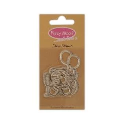 Promo ✔️ Dovecraft Tampon Transparent Fizzy Moon Ballons Et Verre De Champagne 🔔