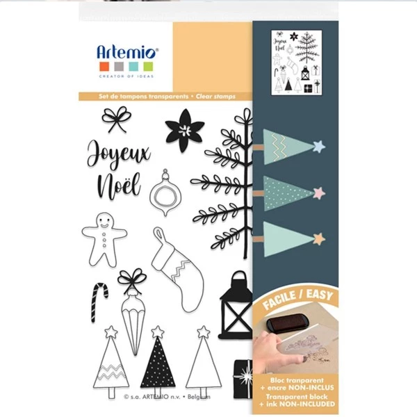 Acheter 😍 Tampon Transparent Tampon Clear Artemio - Woodsy 🎄 Christmas - Noël - 26 Pcs 👏 1 Acheter 😍 Tampon Transparent Tampon Clear Artemio - Woodsy 🎄 Christmas - Noël - 26 Pcs 👏
