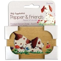 Offres 🔥 Dovecraft Tampon Bois Tampons En Bois Pepper & Amis Playtime Récreation - 002011 👏