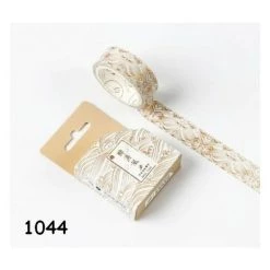 Budget 😀 Nellie Snellen Tampon Transparent Ruban Adhésif Washi Tape Collage Décoration 15 Mm X 4.5 M DECORATION 1044 ⭐