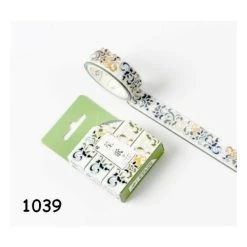 Offres 👍 Nellie Snellen Tampon Transparent Ruban Adhésif Washi Tape Collage Décoration 15 Mm X 4.5 M DECORATION 1039 😀