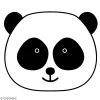 Offres ⌛ Tampon Bois Artemio - Tête Panda - 2,6 X 2,6 Cm 😀