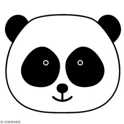 Offres ⌛ Tampon Bois Artemio - Tête Panda - 2,6 X 2,6 Cm 😀