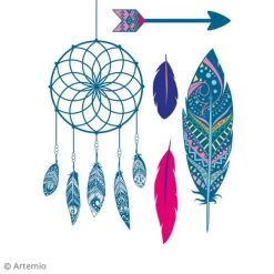 Meilleure affaire ❤️ Tampon Transparent Tampon Clear Artemio - Attrape Reves - 5 Pcs ❤️ -Tampons scrap Soldes unnamed file 1335