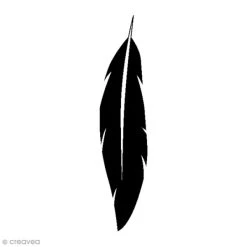 Meilleur prix ❤️ Artemio Tampon Bois Plume Unie - 2,6 X 5,7 Cm 🎁