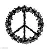 Vente flash 👏 Artemio Tampon Bois Signe Peace & Love - 5,8 X 6 Cm ⌛