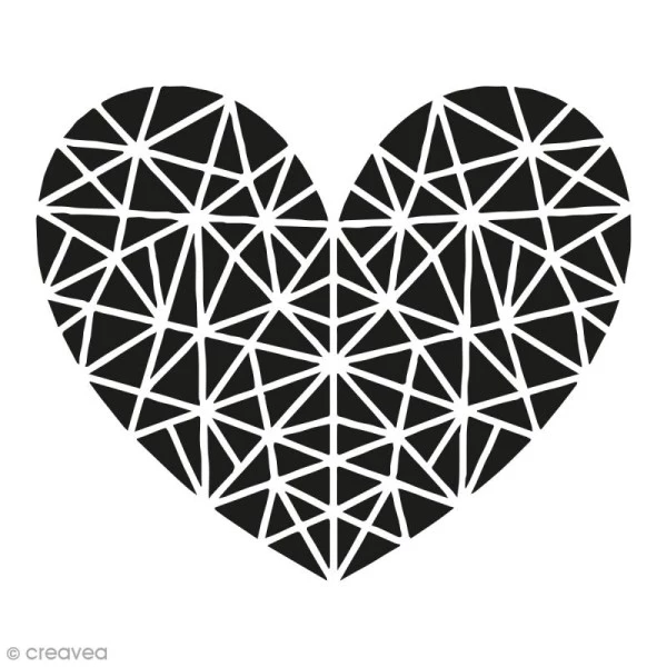 Remise 🎁 Artemio Tampon Transparent Kit Tampon Clear Et Bloc Acrylique - Coeur Géométrique - 4,5 X 4,5 Cm 😍 1 Remise 🎁 Artemio Tampon Transparent Kit Tampon Clear Et Bloc Acrylique - Coeur Géométrique - 4,5 X 4,5 Cm 😍