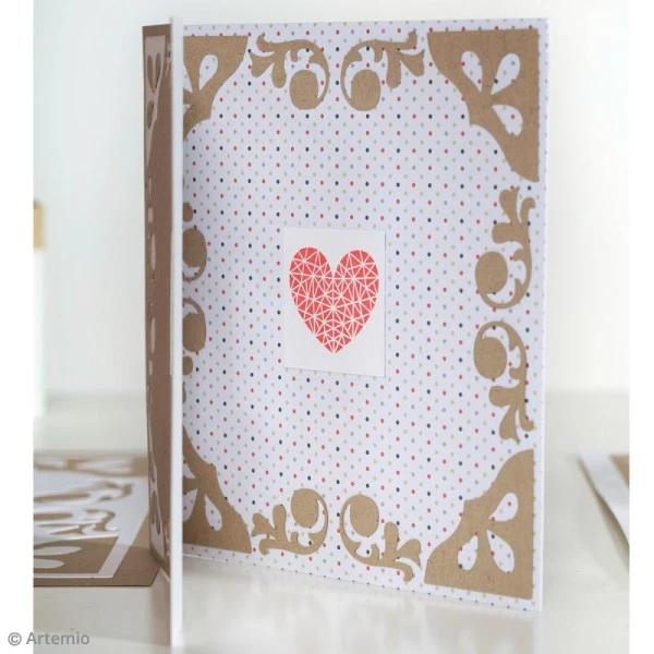 Remise 🎁 Artemio Tampon Transparent Kit Tampon Clear Et Bloc Acrylique - Coeur Géométrique - 4,5 X 4,5 Cm 😍 3 Remise 🎁 Artemio Tampon Transparent Kit Tampon Clear Et Bloc Acrylique - Coeur Géométrique - 4,5 X 4,5 Cm 😍 – Image 3