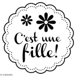 Tout neuf 🎁 Artemio Tampon Bois Rond 3 Cm - C'est Une Fille 🛒