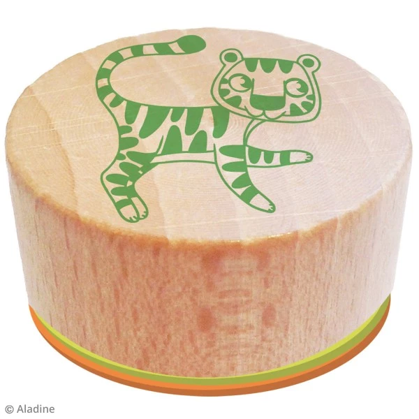 Meilleure vente 🎉 Aladine Tampon Enfant Kit De Tampons Bois Stampo Bambino - Savane - 8 Pcs 🌟 4 Meilleure vente 🎉 Aladine Tampon Enfant Kit De Tampons Bois Stampo Bambino - Savane - 8 Pcs 🌟 – Image 4