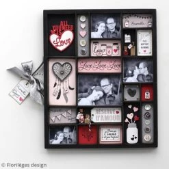 Sortie ✔️ Florilèges Design Tampon Transparent Tampons Sweety Clear Notre Mariage - De 1 à 6 Cm - 16 Pcs 🔔 -Tampons scrap Soldes unnamed file 1485