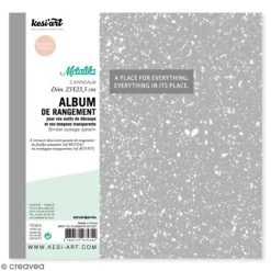 Sortie 🥰 Kesi'Art Classeur Rangement Tampons Classeur De Rangement Pour Outils De Découpe Et Tampons 😉