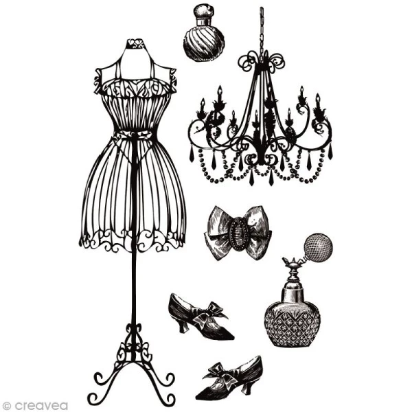 Sortie 🥰 Tampon Transparent Tampon Clear Rico Design - Baroque - Planche 10 X 18,5 Cm 👏 1 Sortie 🥰 Tampon Transparent Tampon Clear Rico Design - Baroque - Planche 10 X 18,5 Cm 👏