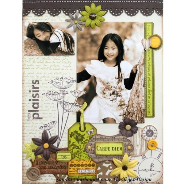 Meilleure vente ⌛ Florilèges Design Tampon Bois Tampon Nature - Fleurs Légères ⌛ 2 Meilleure vente ⌛ Florilèges Design Tampon Bois Tampon Nature - Fleurs Légères ⌛ – Image 2