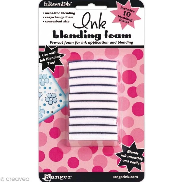 Remise 😀 Accessoires Pour Tampons Recharges En Mousse Pour Applicateur D'encre Ranger - 10 Pcs ❤️ 1 Remise 😀 Accessoires Pour Tampons Recharges En Mousse Pour Applicateur D'encre Ranger - 10 Pcs ❤️
