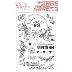 Top 10 ✔️ Aladine Kit Tampon Tampons Stampo My Wedding Planner - Livre D'or - 14 Pcs 😍