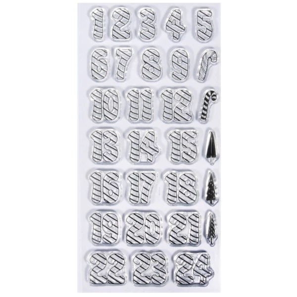 Vente flash 🧨 Tampon Transparent Tampons Calendrier De L'Avent Transparents Rayher - 29 Pcs 😍 1 Vente flash 🧨 Tampon Transparent Tampons Calendrier De L'Avent Transparents Rayher - 29 Pcs 😍