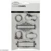 Offres 🥰 Creativ Company Tampon Transparent Set De Tampons Transparents - Cadres Avec Déco - 6 Pcs 😀