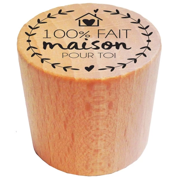 Remise 🤩 Tampon Bois Aladine - Fait Maison - 3 X 3 Cm 😀 1 Remise 🤩 Tampon Bois Aladine - Fait Maison - 3 X 3 Cm 😀