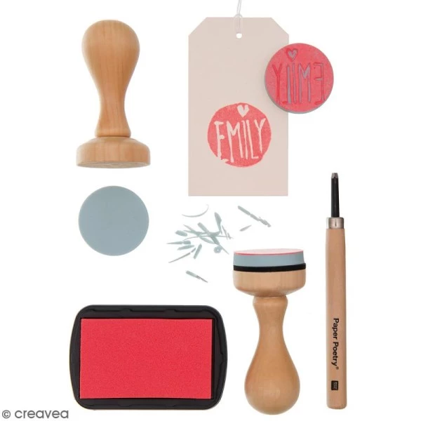 Remise 😍 Rico Design Tampon à Graver Assortiment De Couteaux à Sculpter - 6 Pcs ✨ 2 Remise 😍 Rico Design Tampon à Graver Assortiment De Couteaux à Sculpter - 6 Pcs ✨ – Image 2
