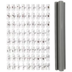 Vente flash 🌟 Creativ Company Tampon à Biscuit Kit Tampon Alphabet Et Chiffres - 83 Pcs 🎁