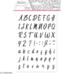 Meilleure affaire 😀 Aladine Tampons Alphabet Tampons Stampo Bullet Journal - Alphabet Manuscrit - 62 Pcs ⭐