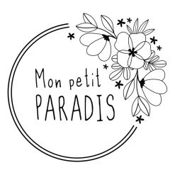 Meilleur prix 🤩 Artemio Tampon Transparent On My Way - Mon Petit Paradis - 7,6 X 7,6 Cm 😉